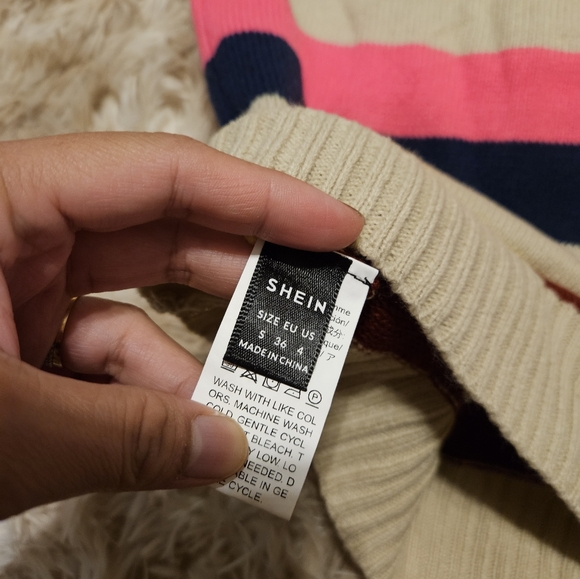 Shein Striped Sweater Dress - Picture 2 of 8